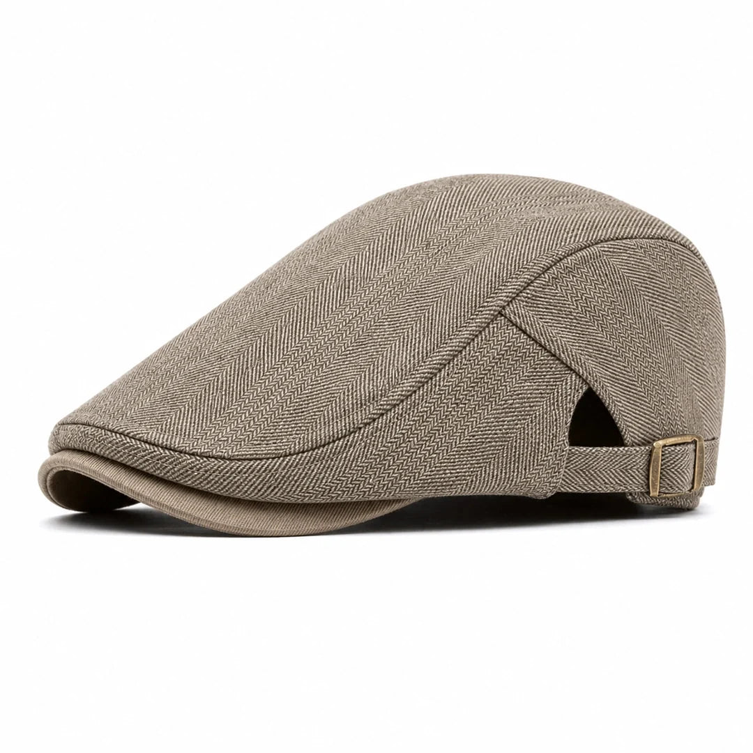 Marlow - Men's Ultra Comfortable Herringbone Cap