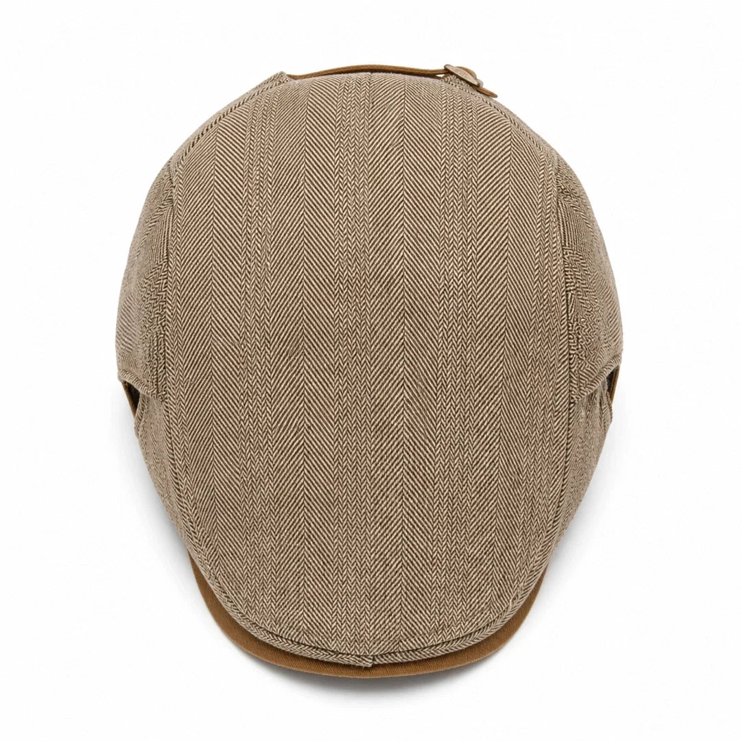 Marlow - Men's Ultra Comfortable Herringbone Cap