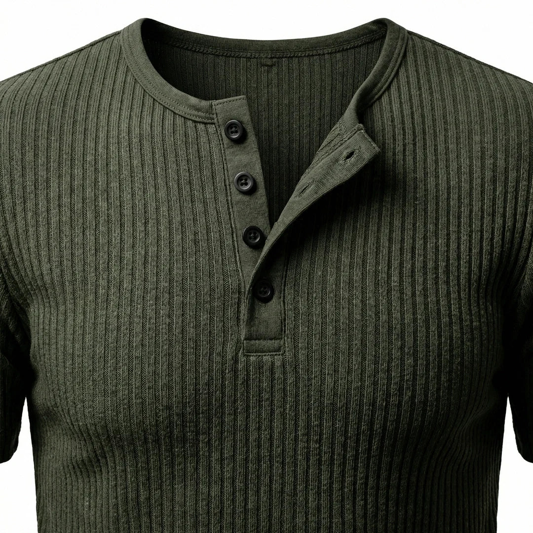 Siena - Men's Ultra Comfortable Henley Shirt